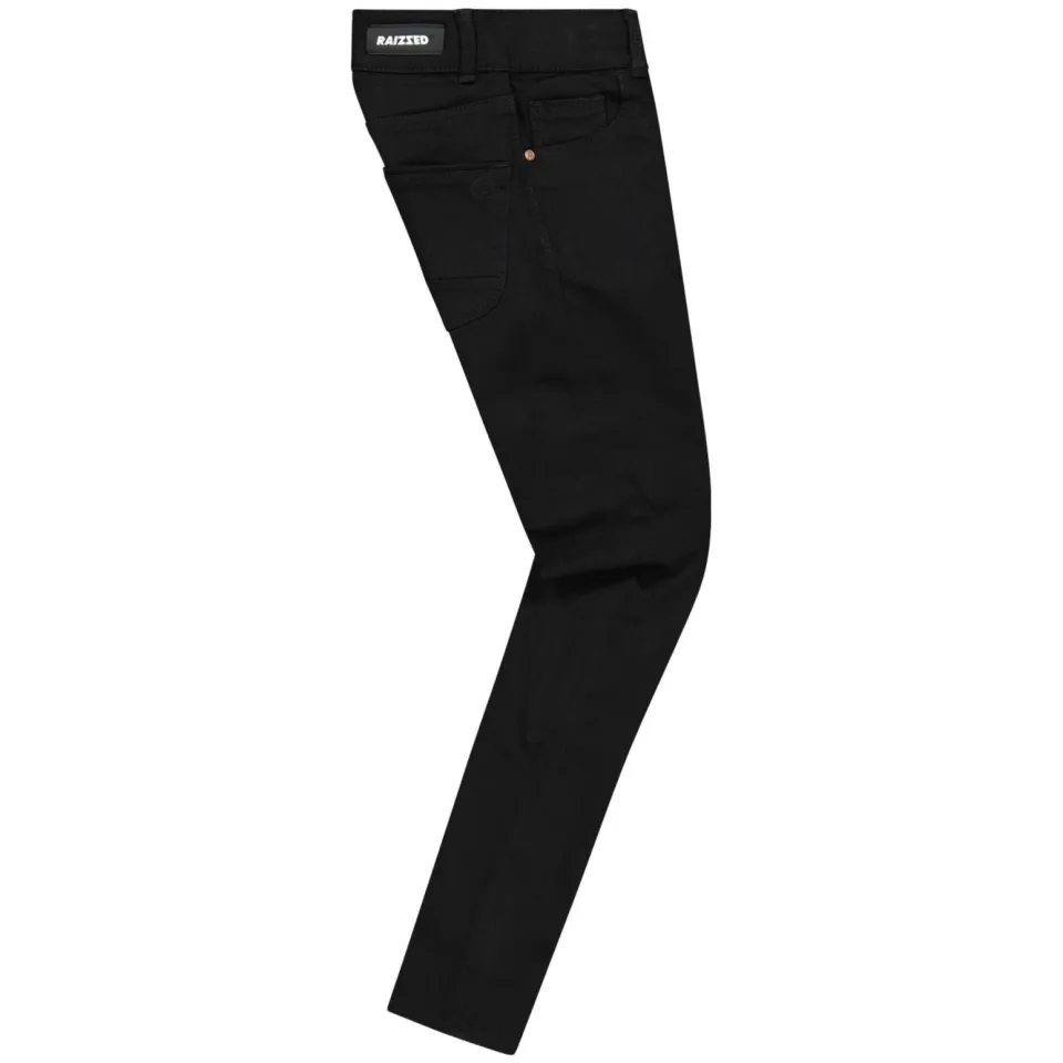 Raizzed skinny jeans zwart Meisjes Stretchkatoen Effen, foto 2