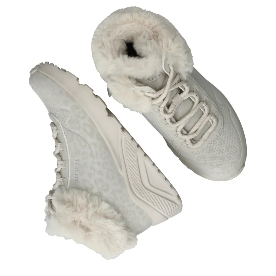 Skechers Uno Lite hoge sneakers beige, foto 5