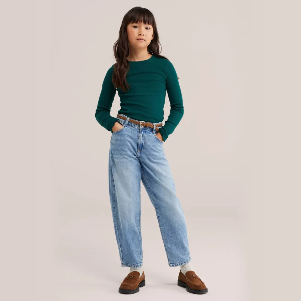 WE Fashion longsleeve groen