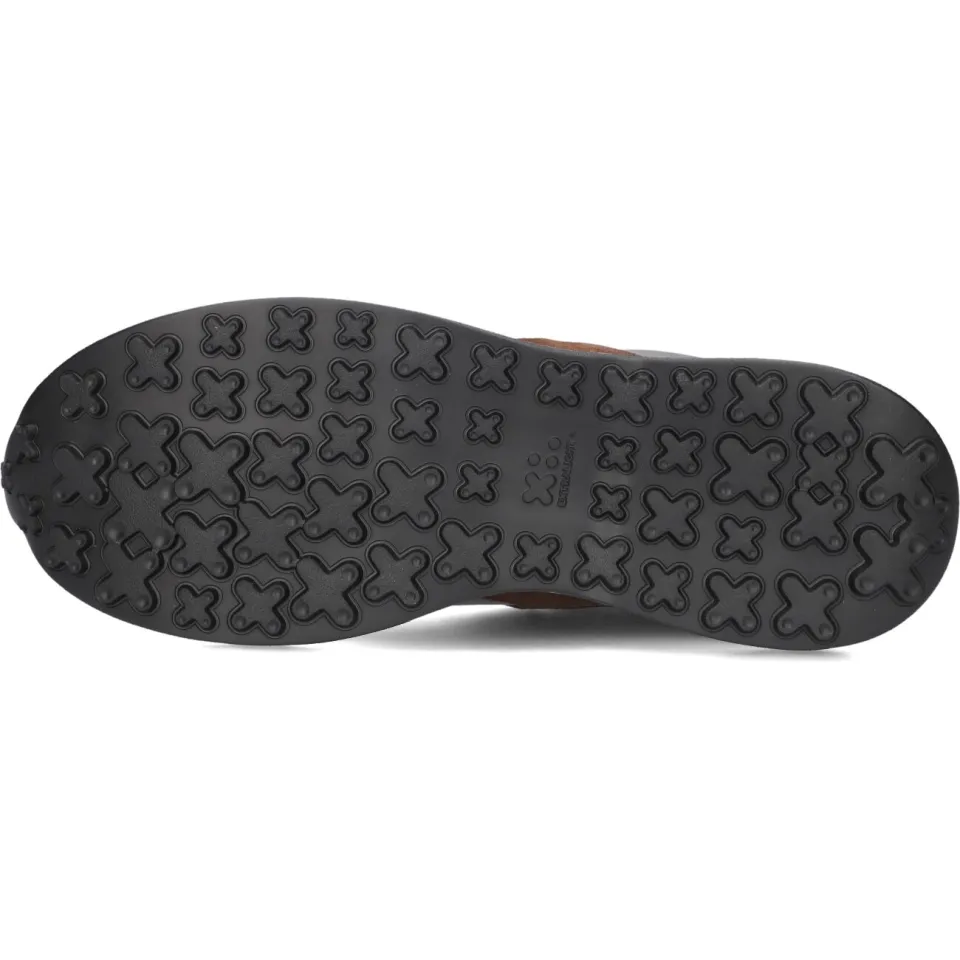 Nubikk suède sneakers - donkerbruin, foto 8