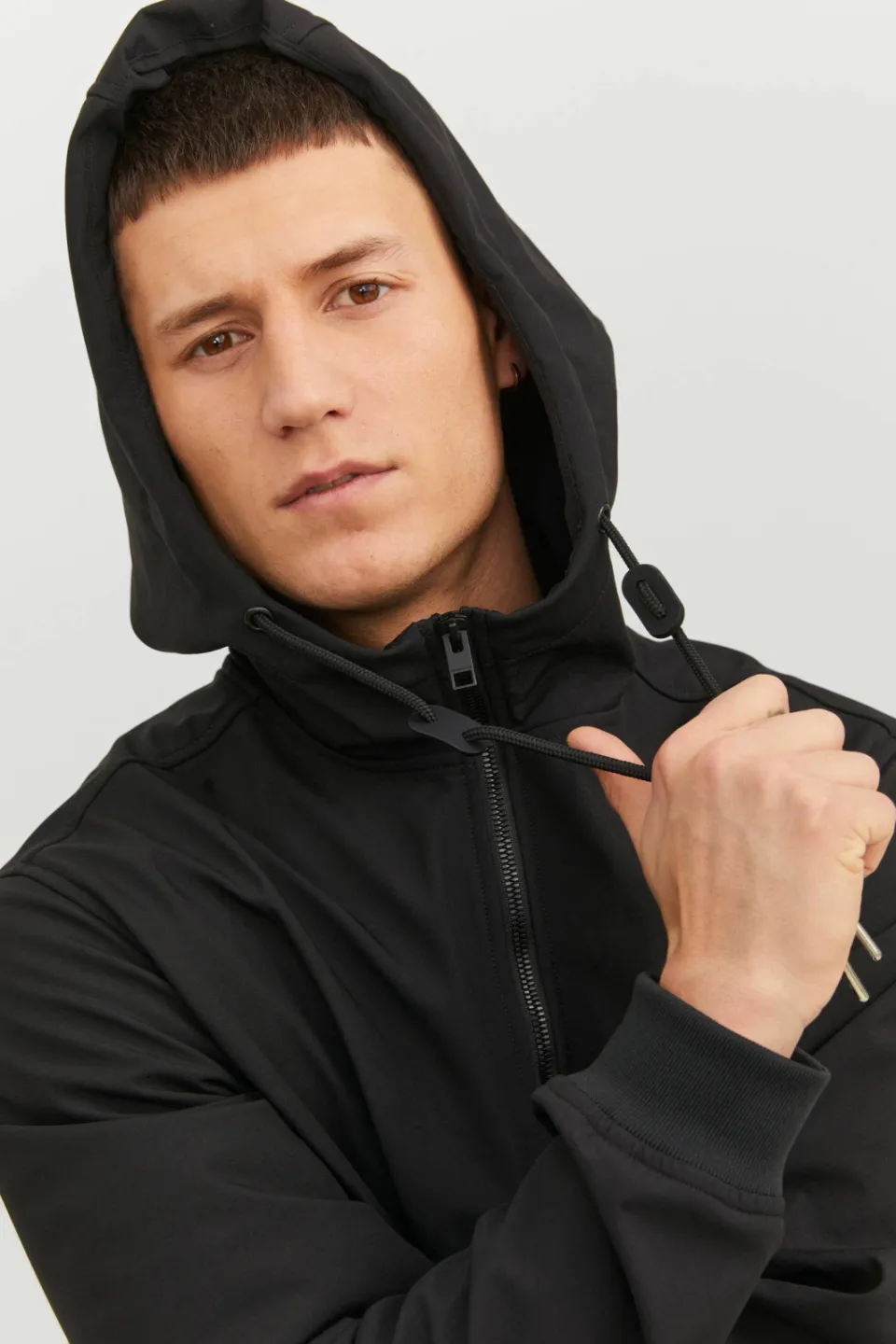 Jack & Jones softshell jas JJEBASIC zwart, foto 7