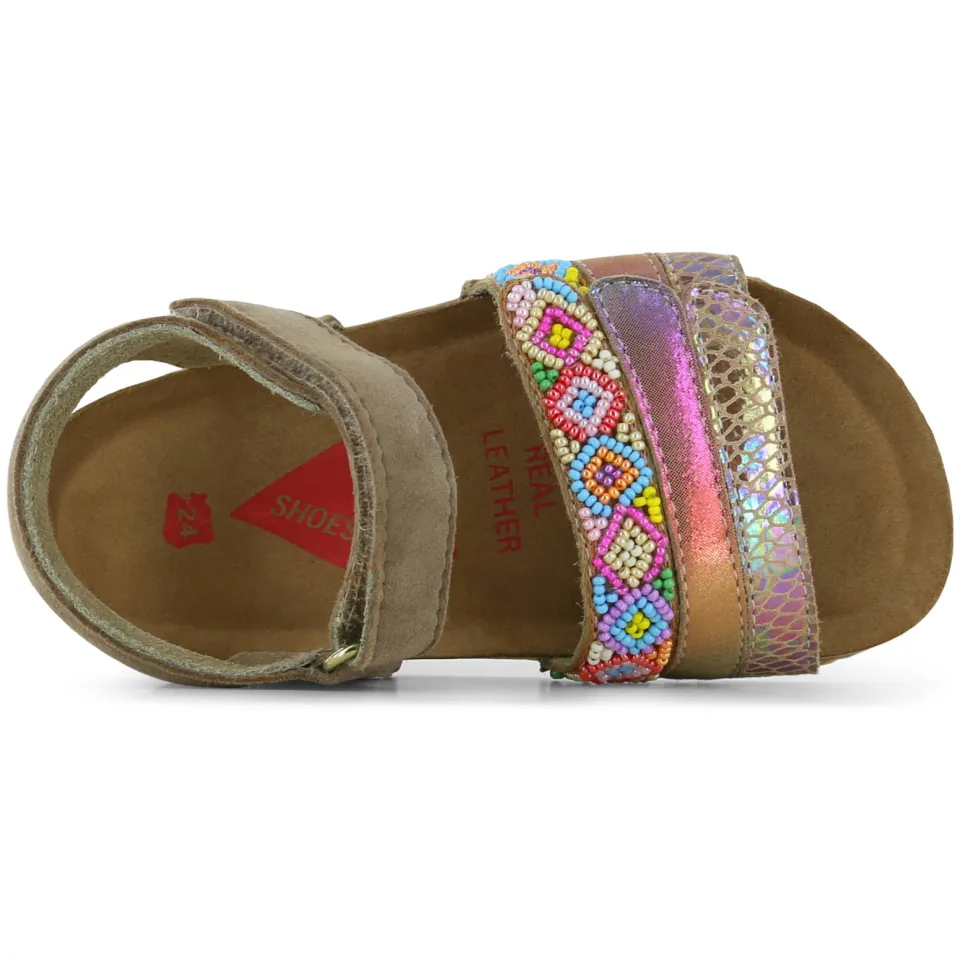 Shoesme sandalen taupe, foto 8