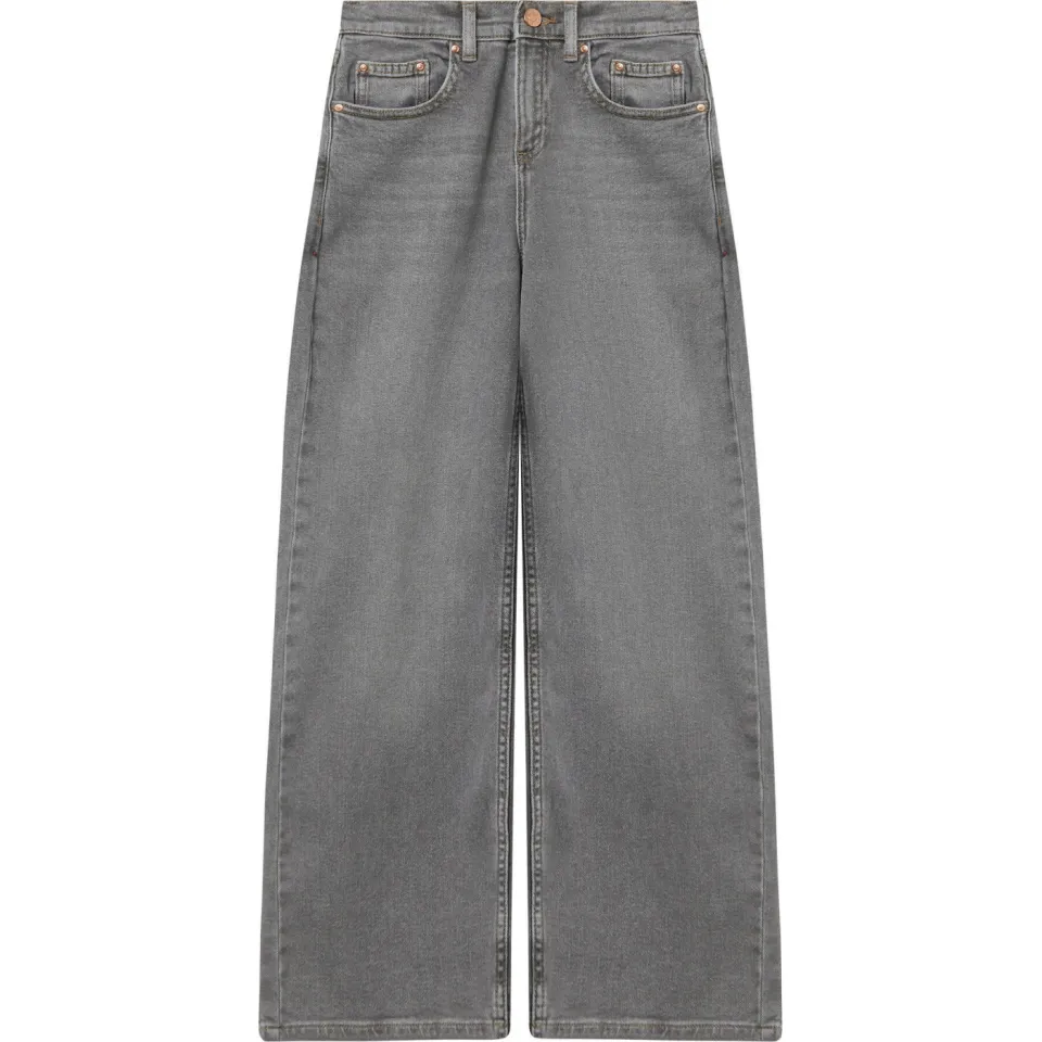 s.Oliver wide leg jeans grey denim, foto 2
