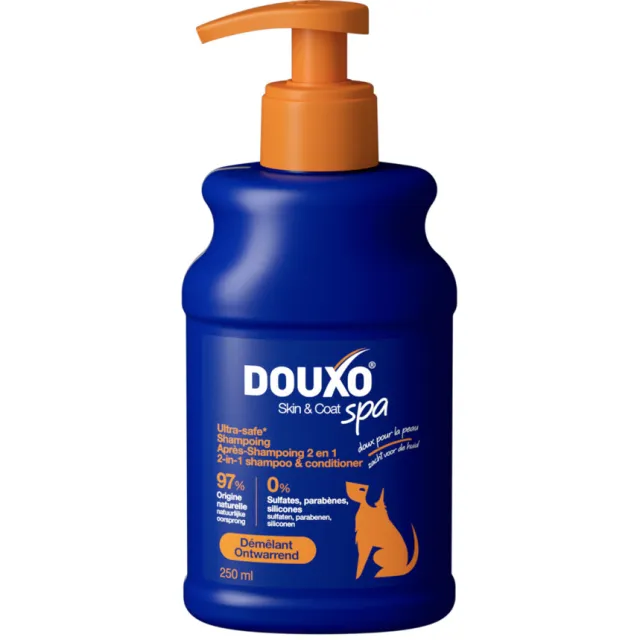 Douxo Spa 2-in-1 hondenshampoo en conditioner, foto 2
