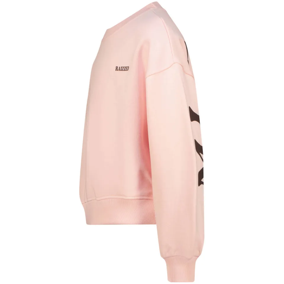 Raizzed sweater met logo - roze, foto 5