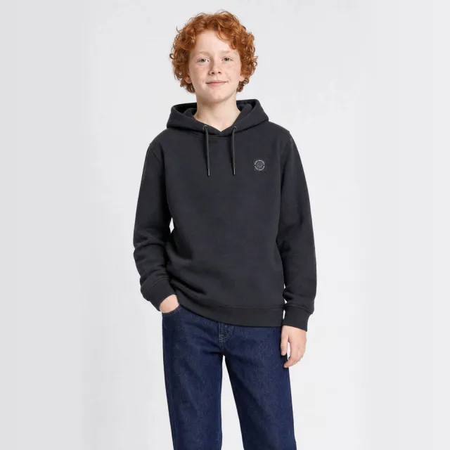 Petrol Industries hoodie met logo - zwart