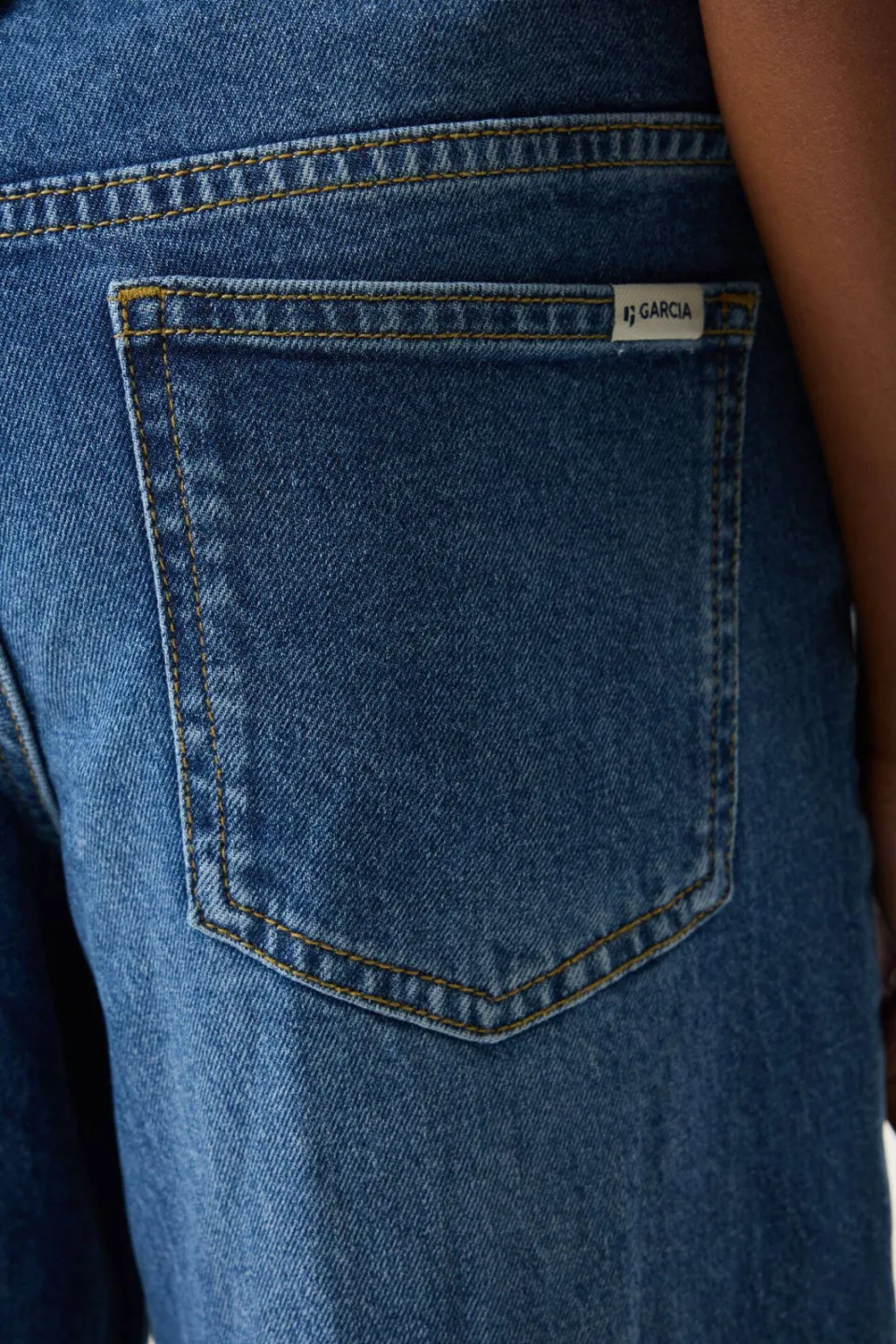 Garcia Marall wide leg jeans - middelblauw medium blue denim, foto 6