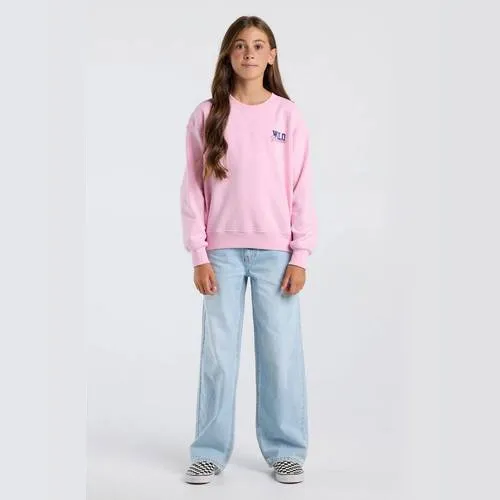 America Today sweater met backprint - roze, foto 4