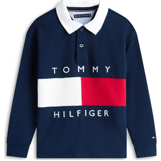 Tommy Hilfiger polo donkerblauw, foto 2