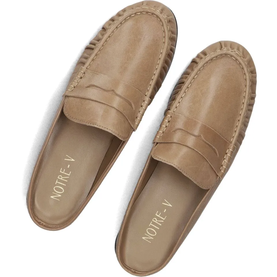 Notre-V Loafers D25118 Beige, foto 3