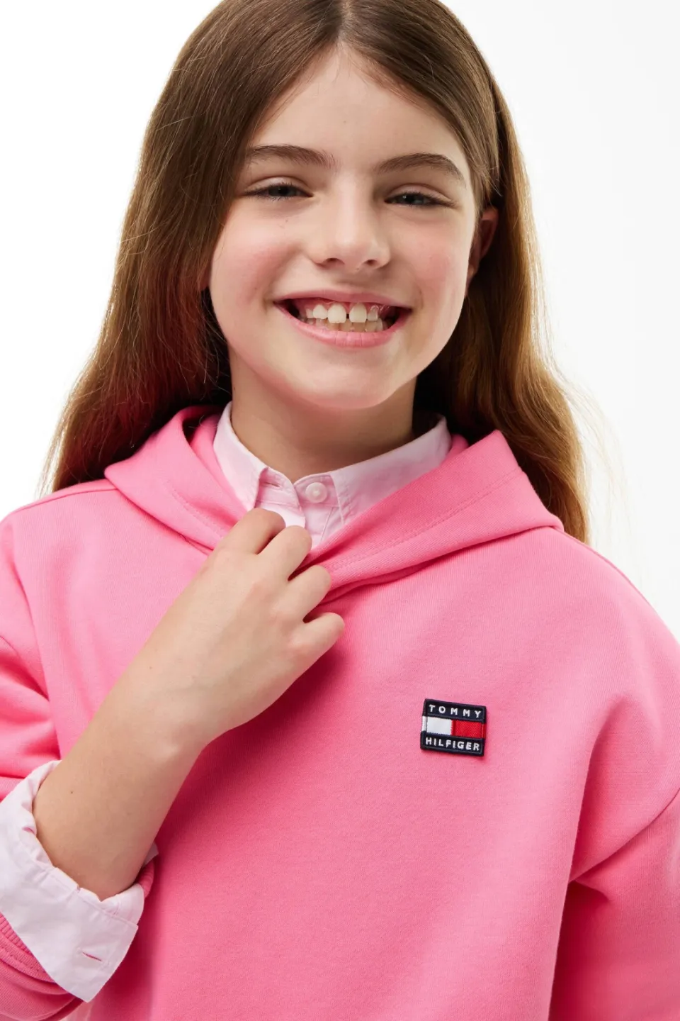 Tommy Hilfiger hoodie - roze, foto 8