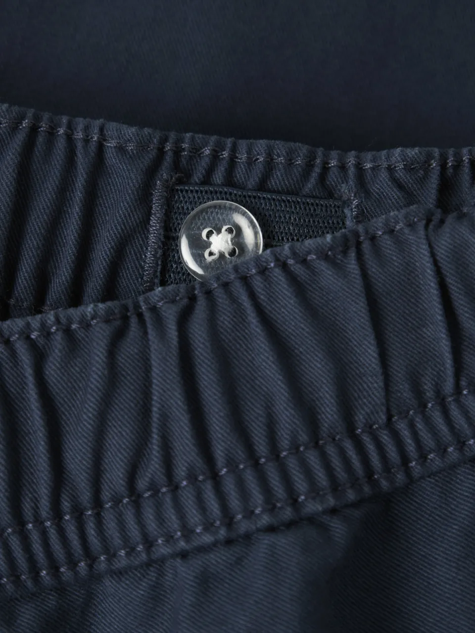 NAME IT straight leg casual broek donkerblauw, foto 2