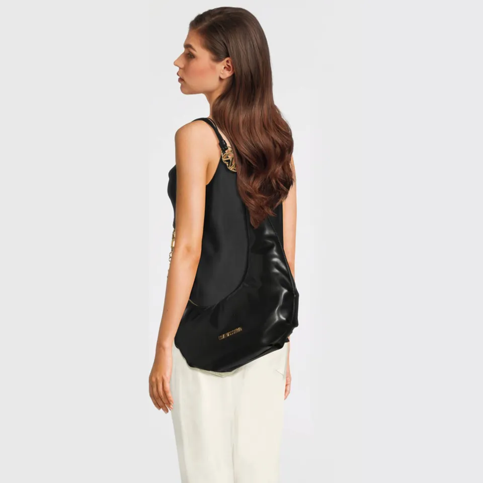 Love Moschino Jewel schoudertas zwart, foto 4