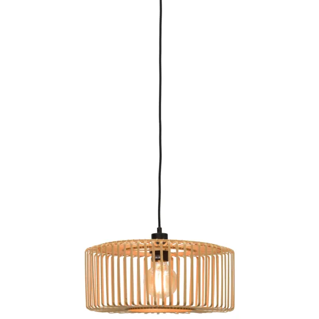 Good&Mojo Hanglamp Bromo bamboe rond dia.40x18cm naturel