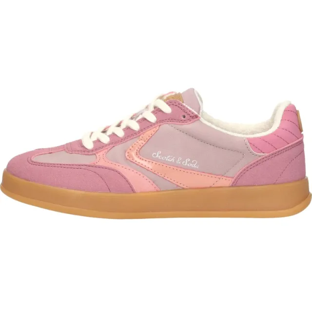 Scotch & Soda Vicky lage sneakers roze, foto 2