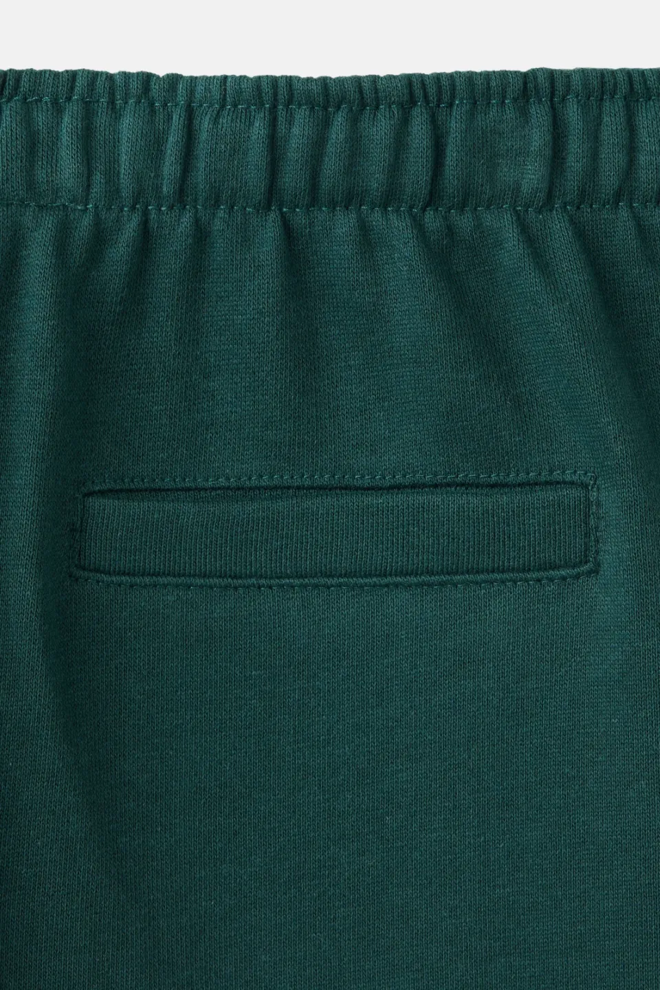 Mango Kids wide leg joggingbroek donkergroen, foto 4