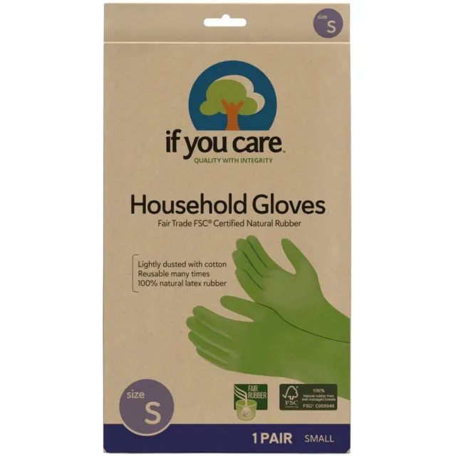 If You Care Huishoudhandschoenen Small 1 paar