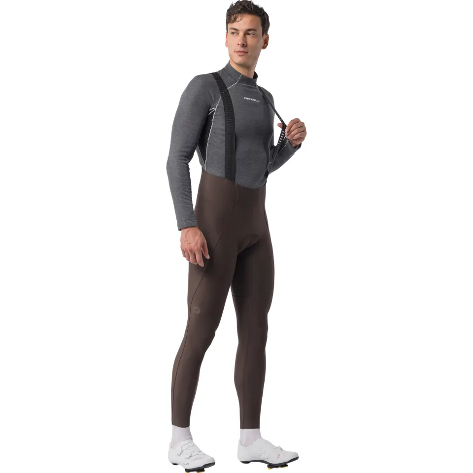Castelli Espresso 2 Bibtight fietsbroek met bretels grijs