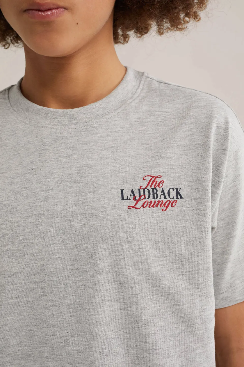 WE Fashion t-shirt lichtgrijs melange, foto 6