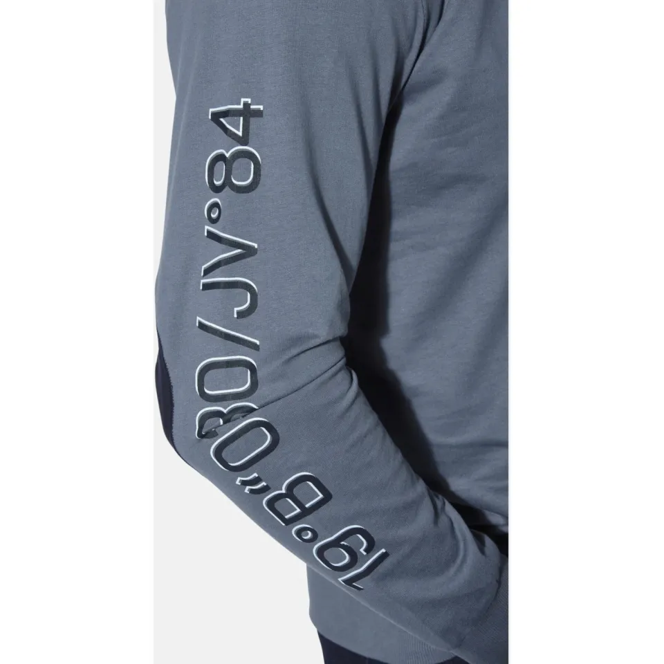 Jan Vanderstorm sweater JORDEBENK Plus blauw, foto 7