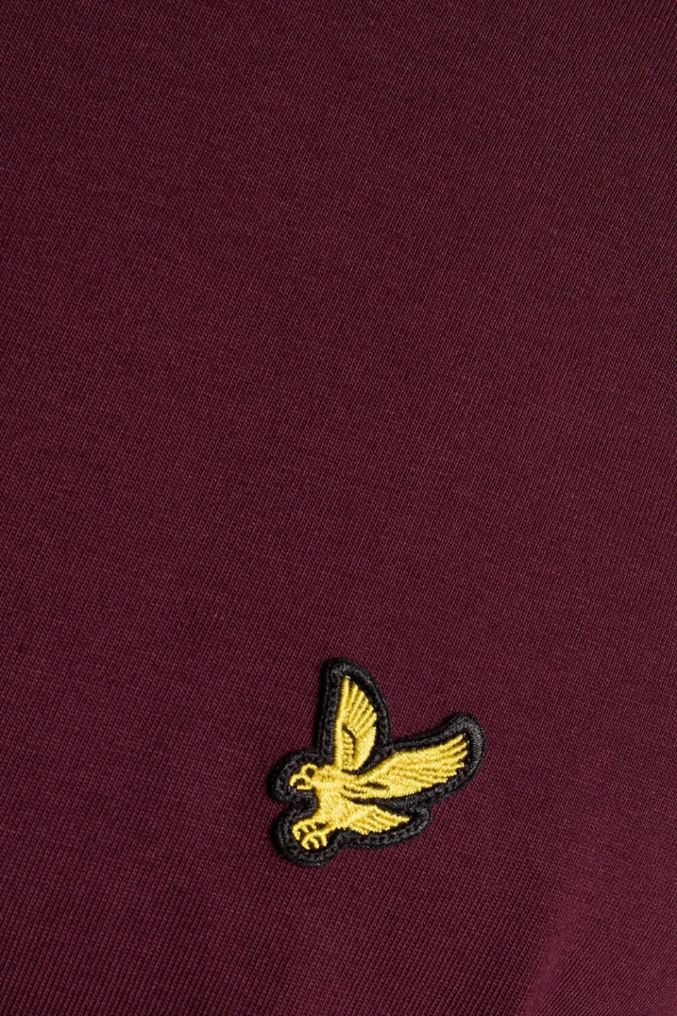 Lyle & Scott Robina t-shirt bordeauxrood, foto 5