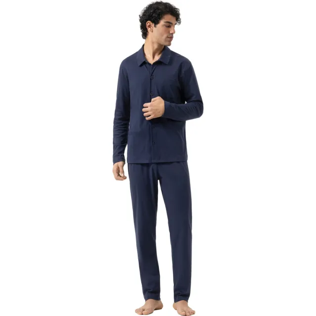 Mey pyjama yacht blue