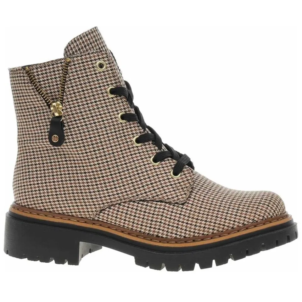 Rieker veterboots beige, foto 3