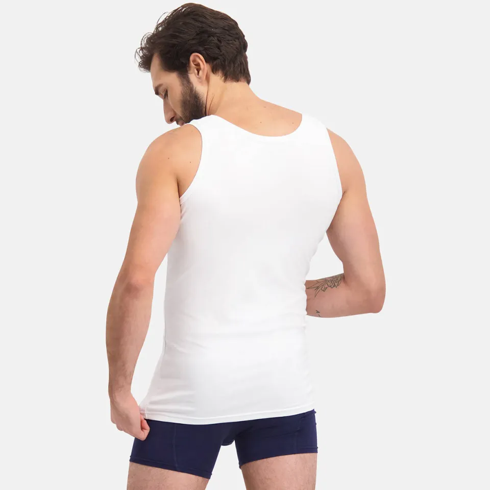 Bamboo Basics Stef singlet wit, foto 3
