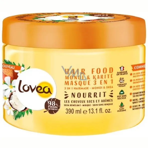Lovea Monoï & Shea 3-in-1 Haarmasker 390 ml, foto 3