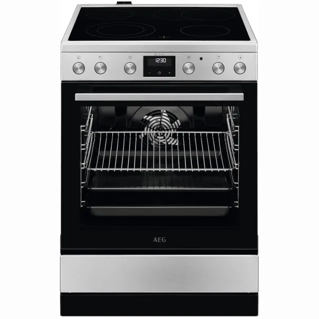 AEG CCB6443BBM Keramisch fornuis Grijs