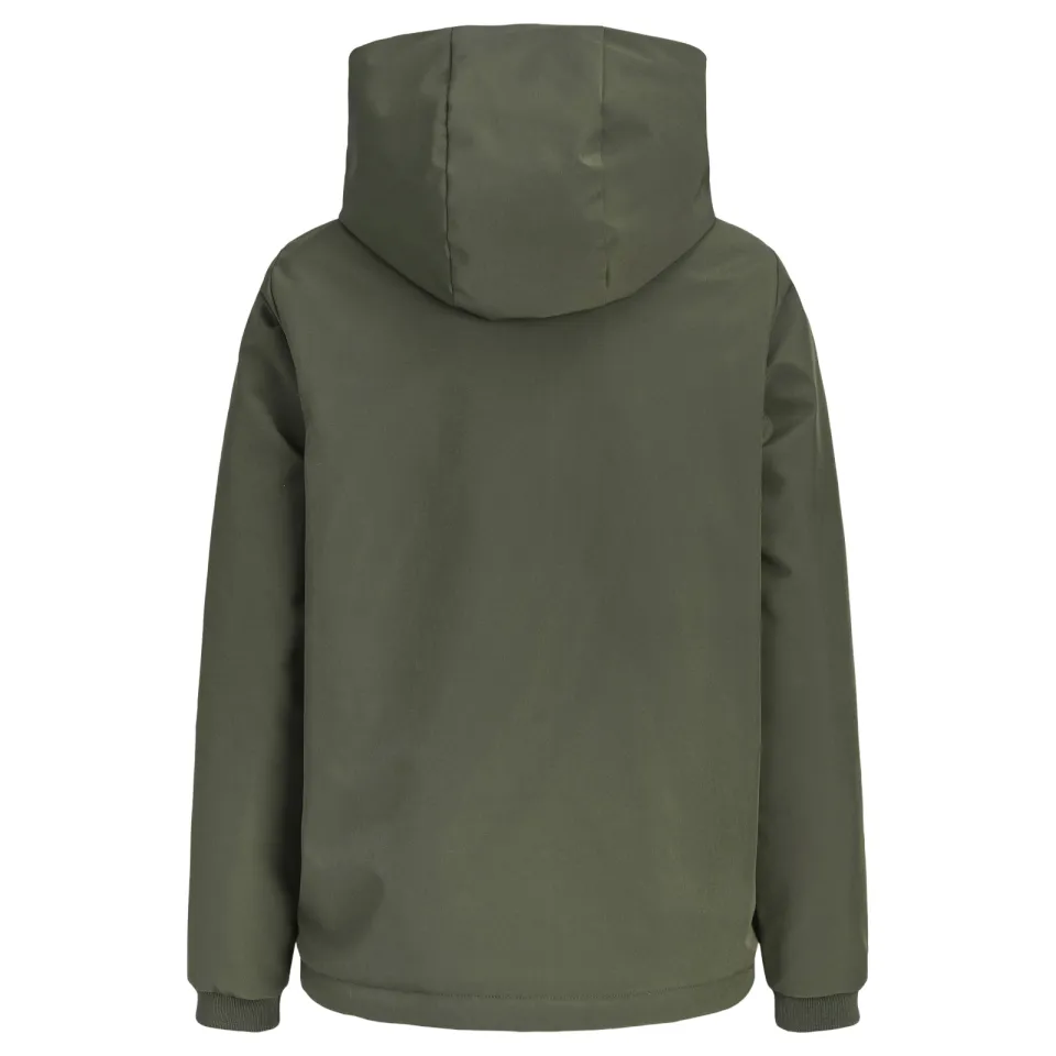 Jack & Jones winterjas donkergroen, foto 4