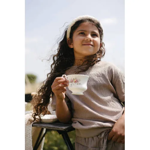 LEVV Little T-shirt taupe, foto 4