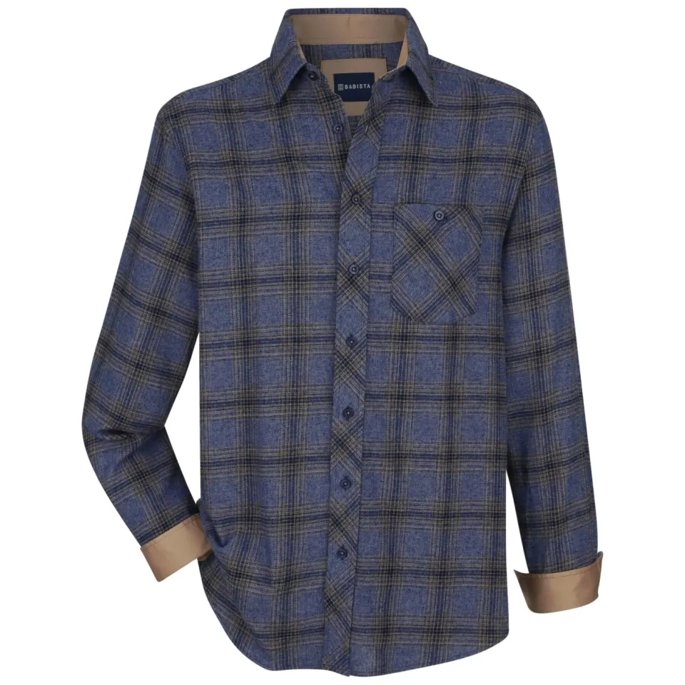 Babista regular fit overhemd Plus Size met print - blauw, foto 3