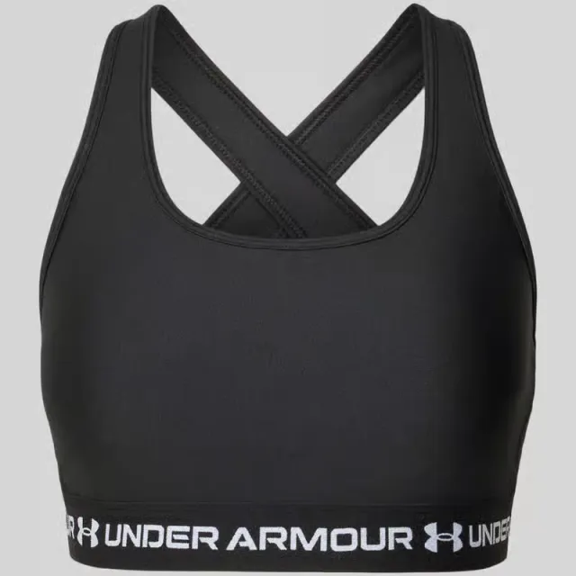 Under Armour Crossback Mid sportbeha zwart