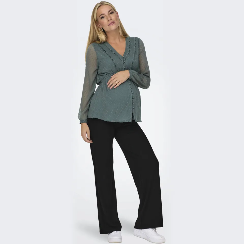 Only Maternity OLMEMMA zwangerschapsbroek zwart