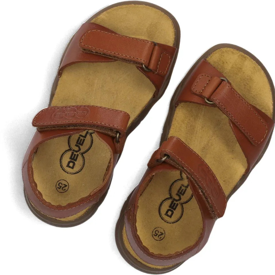 Develab Sandalen 49009 Cognac, foto 2