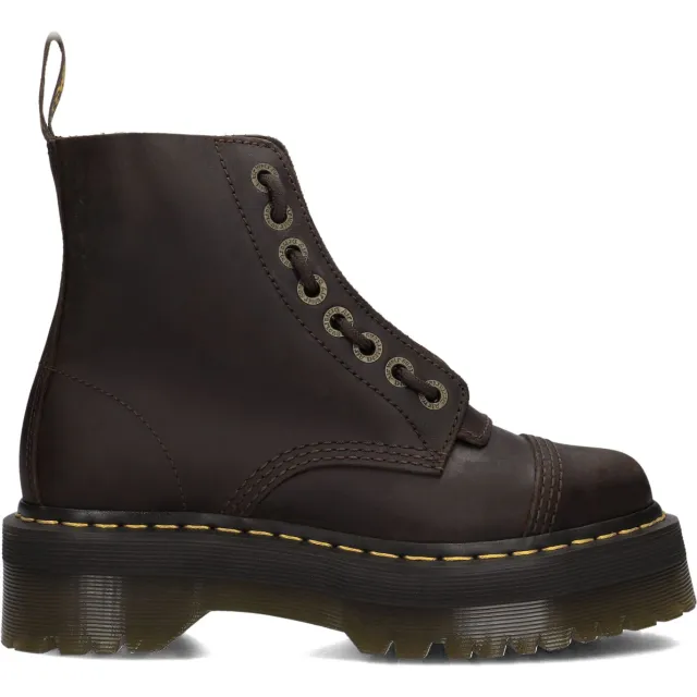Dr. Martens Sinclair enkellaarsjes bruin, foto 3