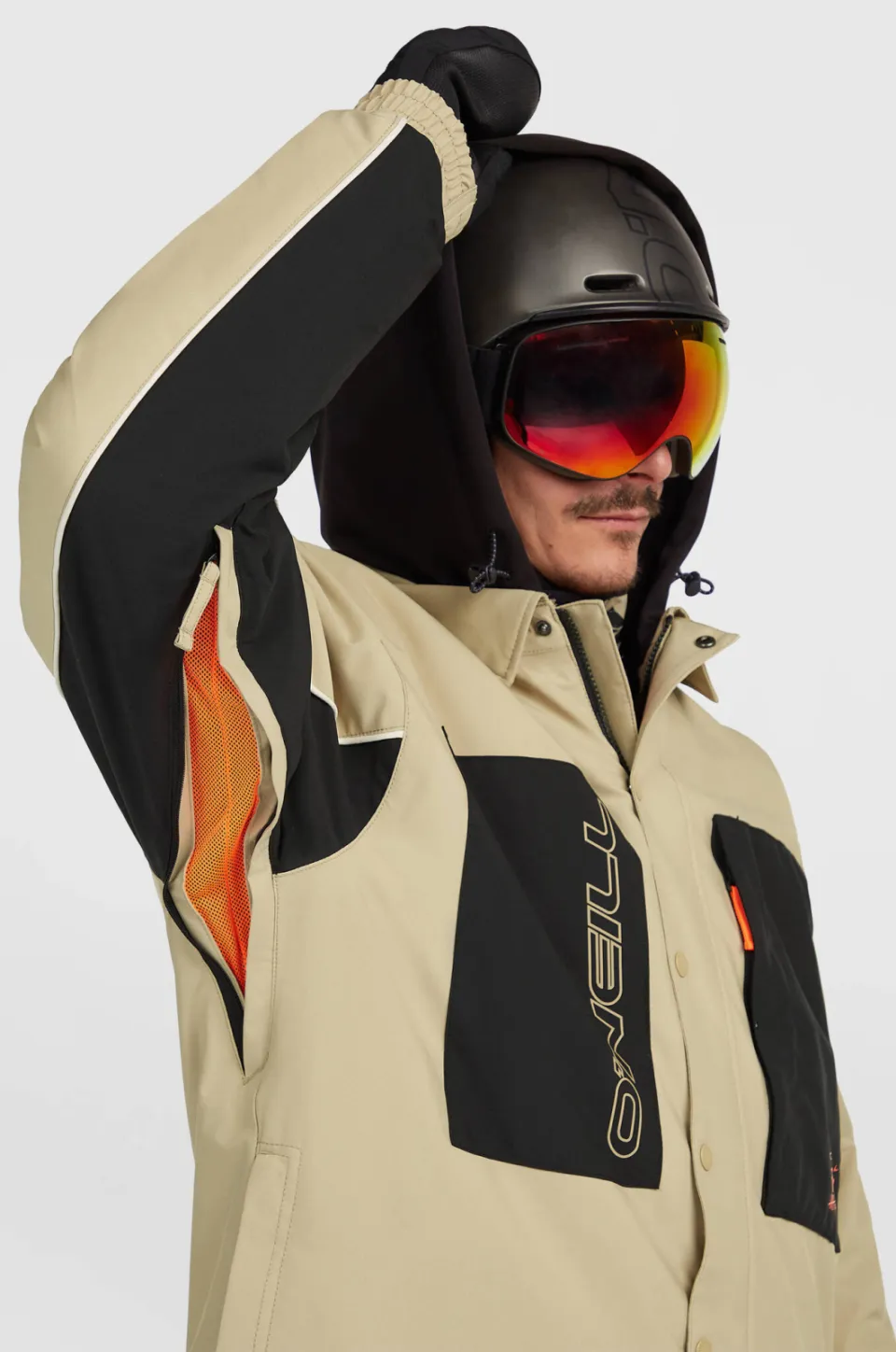 O'Neill ski-jas - zand/zwart, foto 5