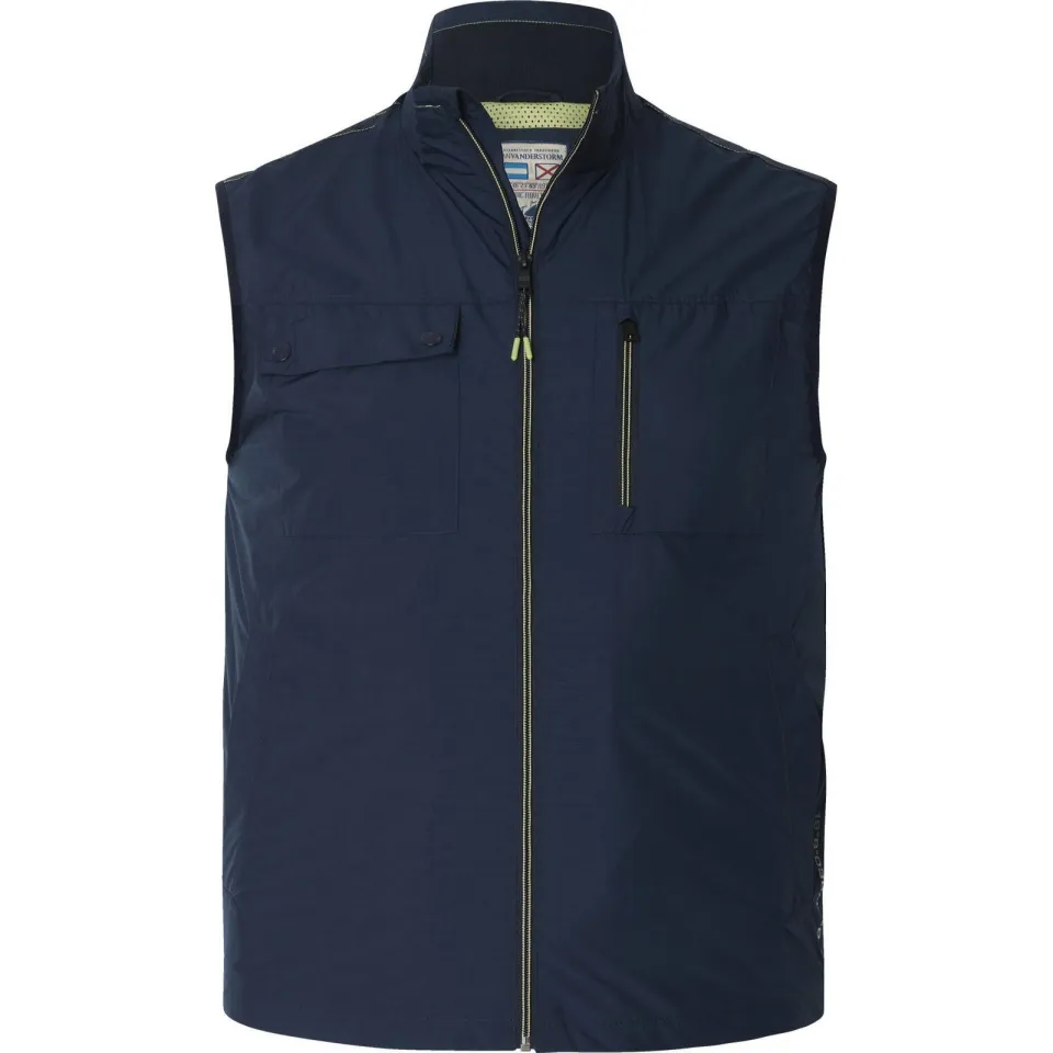 Jan Vanderstorm TJORM outdoor vest donkerblauw, foto 2