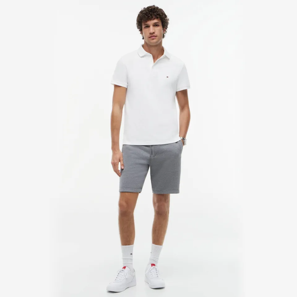 Tommy Hilfiger slim polo wit, foto 4