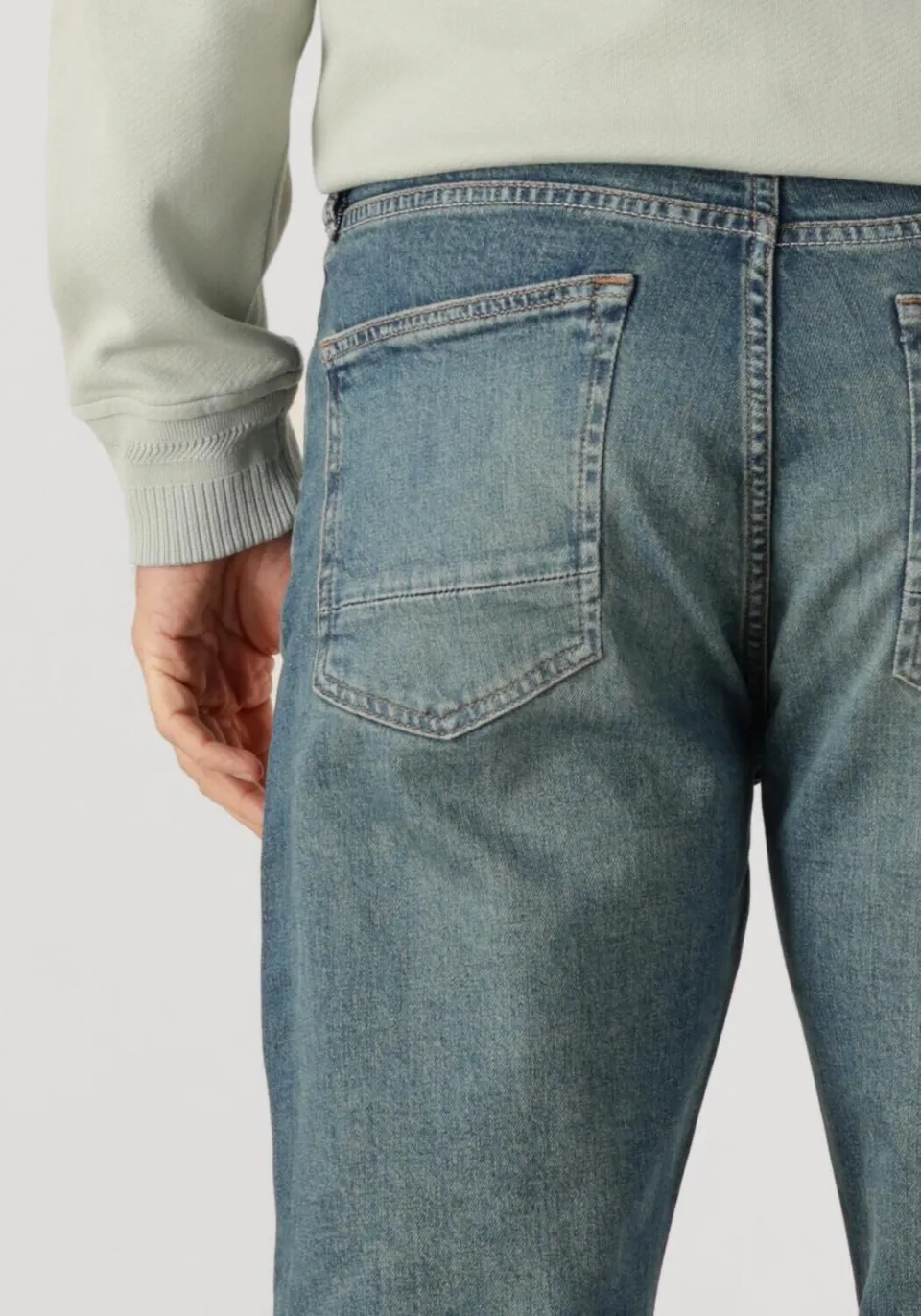 Cast Iron Heren Jeans Valver Regular - Blauw, foto 3