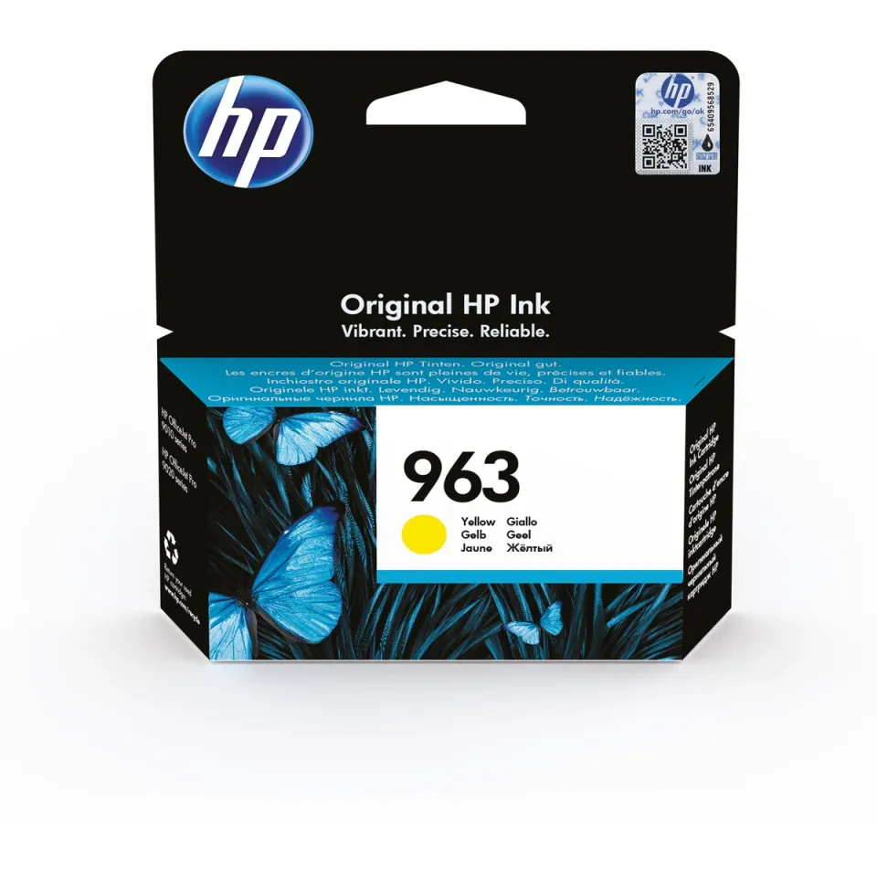 Hp 963 inktcartridge magenta geel