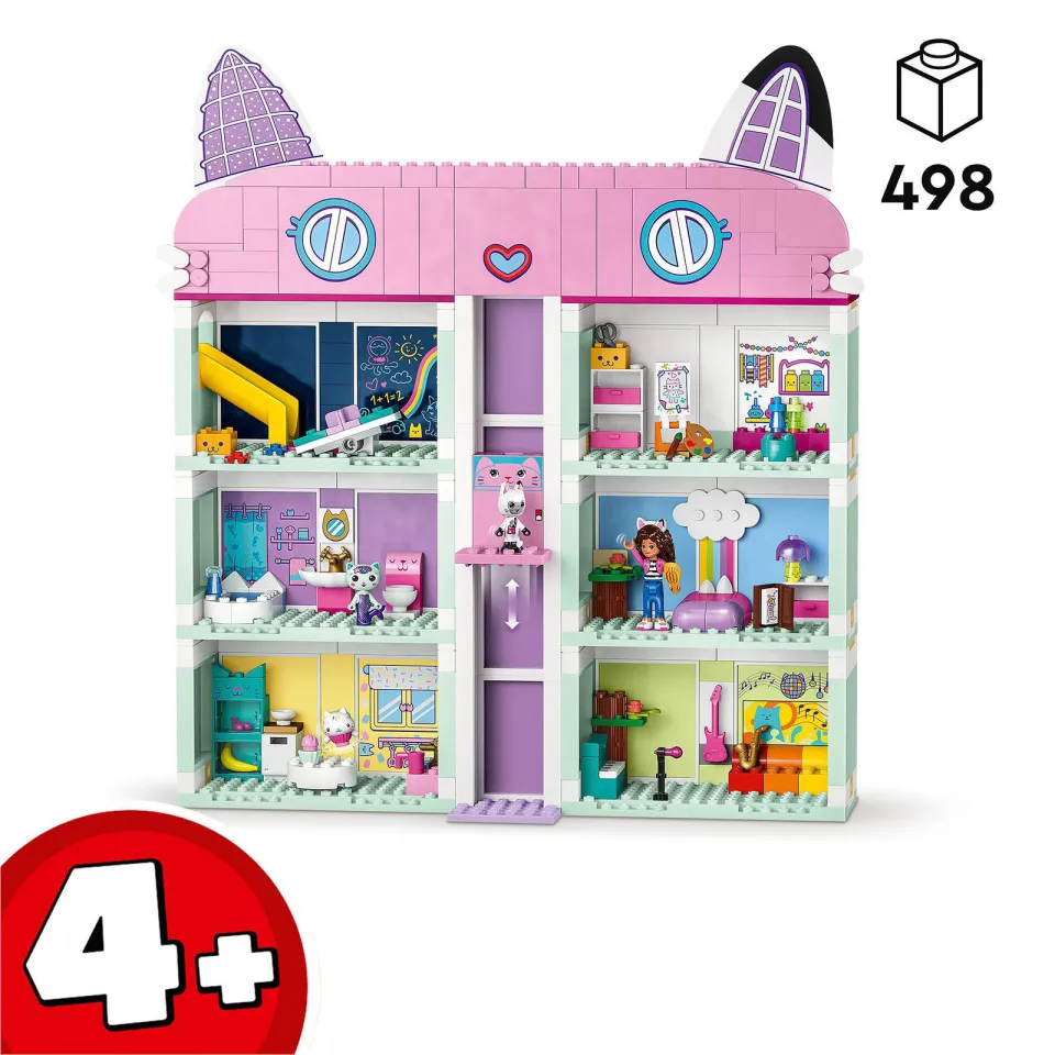 Lego Gabby's Dollhouse Gabby's poppenhuis Speelgoed voor Kinderen 10788, foto 6