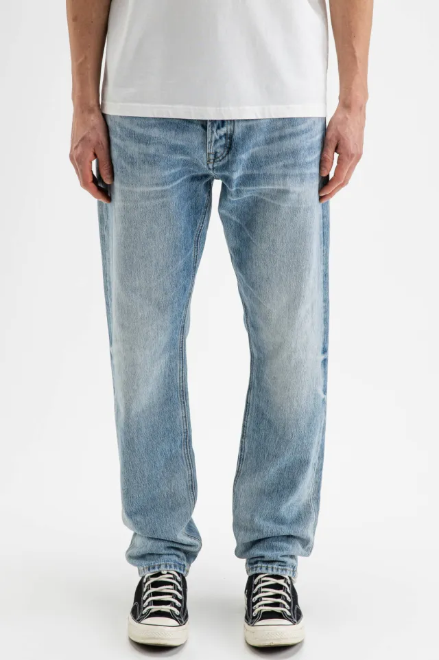 Butcher of Blue Stockton straight leg jeans light aged lt aged, foto 3