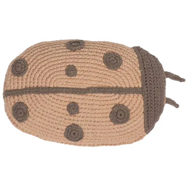 Kidsdepot Sierkussen Ladybird (35x40 cm) oudroze