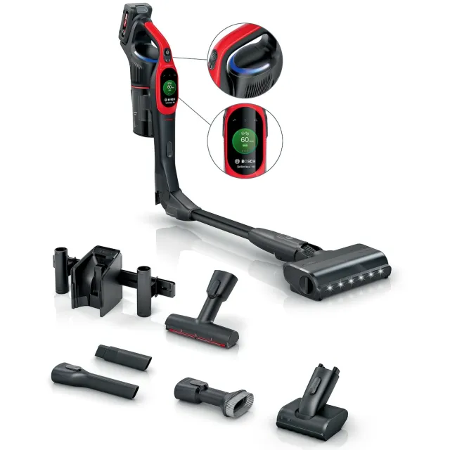 Bosch Unlimited 10 BCS1041PET steelstofzuiger rood