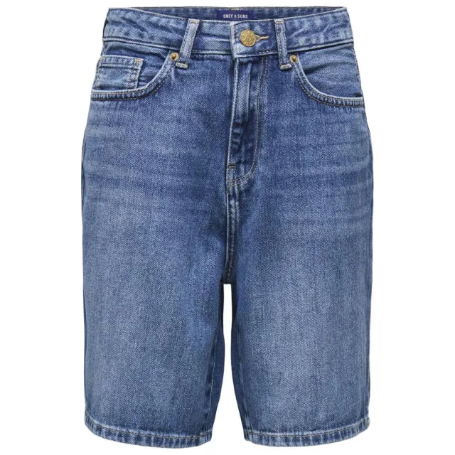 Only & Sons JUNIOR jeansshort medium blue, foto 2
