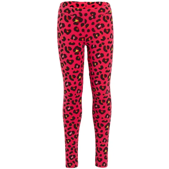 Orange Stars Sara legging luipaardprint roze