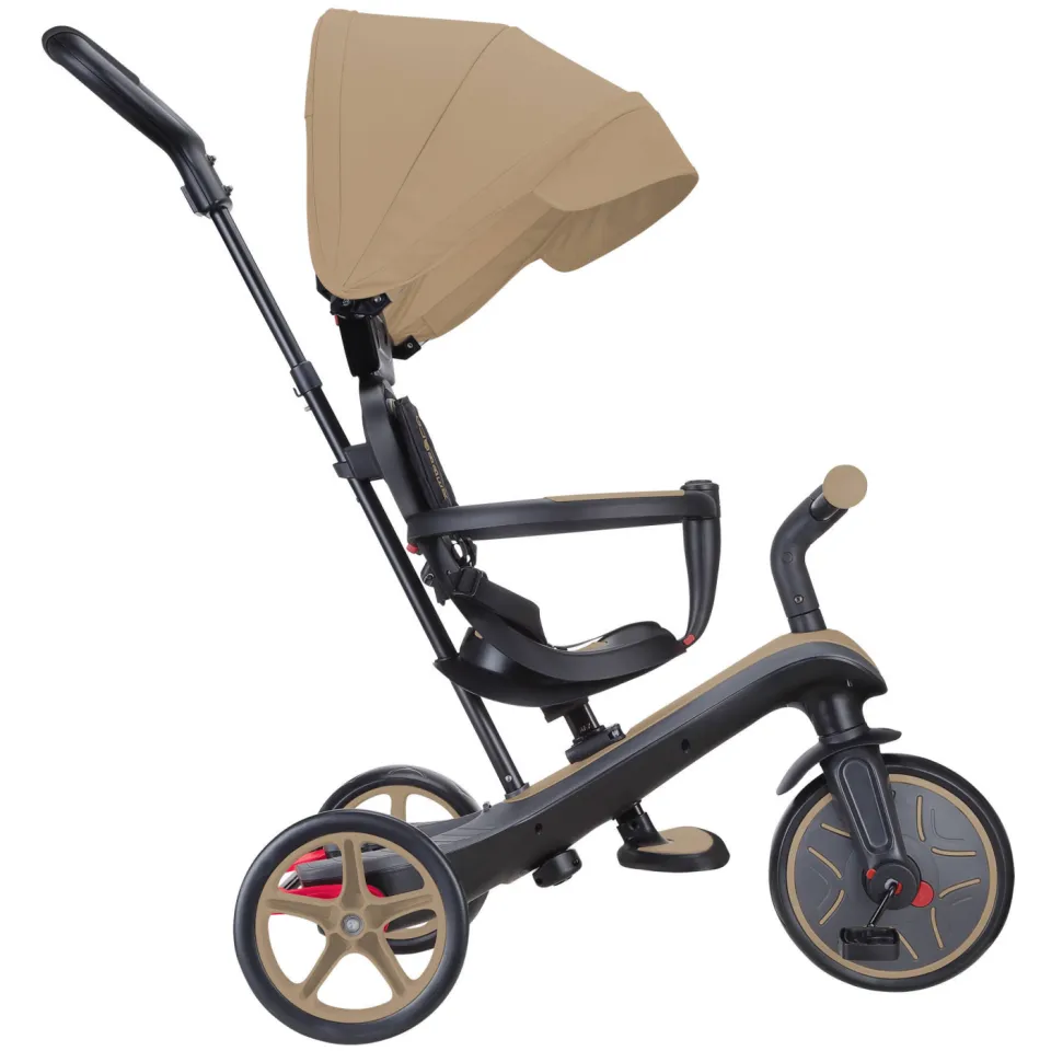 Globber New Trike Explorer 4 in 1 driewieler sand, foto 2