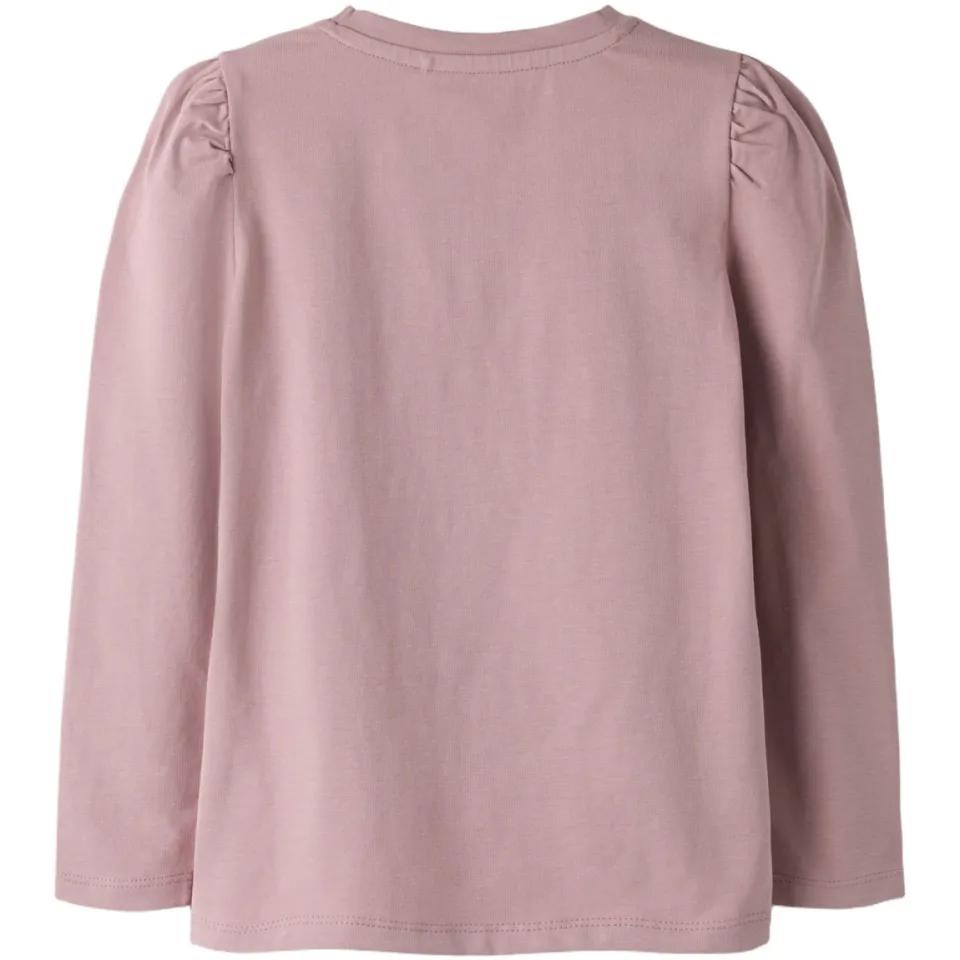 NAME IT MINI longsleeve met print lila, foto 2